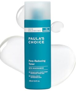 Paula's Choice SKIN BALANCING Pore-Reducing Face Toner with Niacinamide, for Oily Skin & Combination, Minimizes Large Pores, Controls Oil & Shine, Hydrates & Replenishes, Fragrance-Free